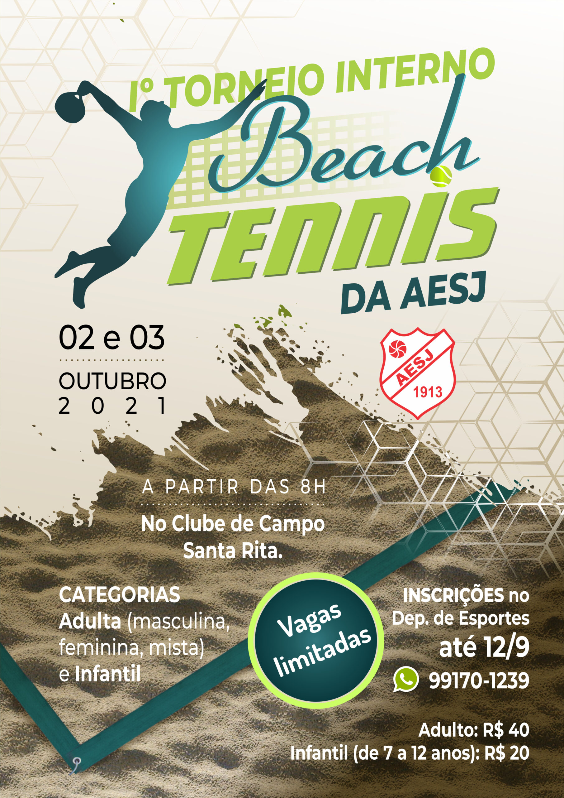 A nova geração está chegando com tudo Venha prestigiar o 1° Torneio de  Beach Tennis INFANTOJUVENIL no Itaguará! - Itaguará Country Clube